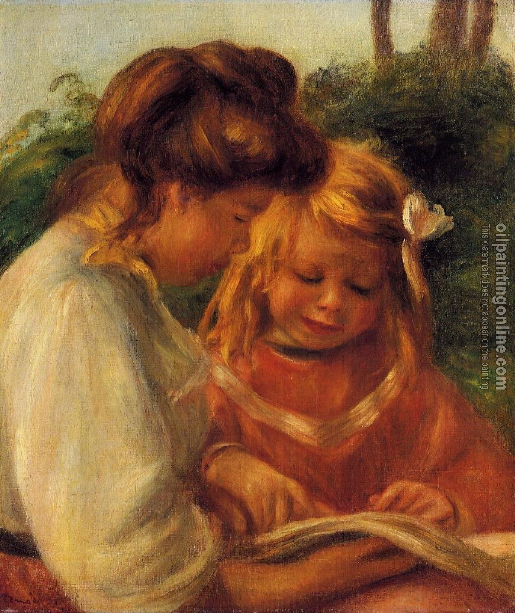 Renoir, Pierre Auguste - The Alphabet, Jean and Gabrielle